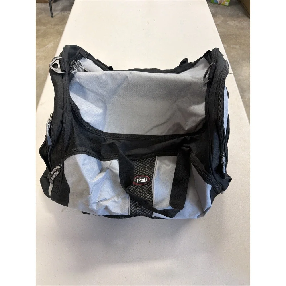 Calpak Duffle Bag Carry On Luggage Gray Black